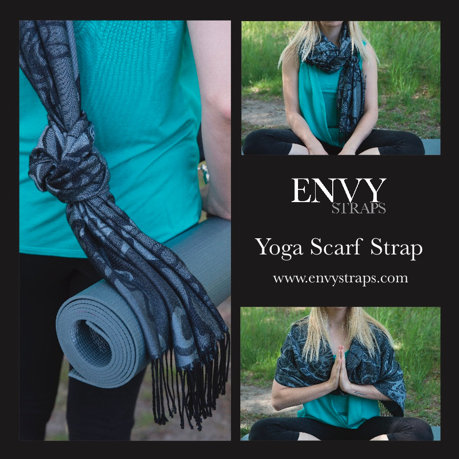 Yoga best sale with scarves