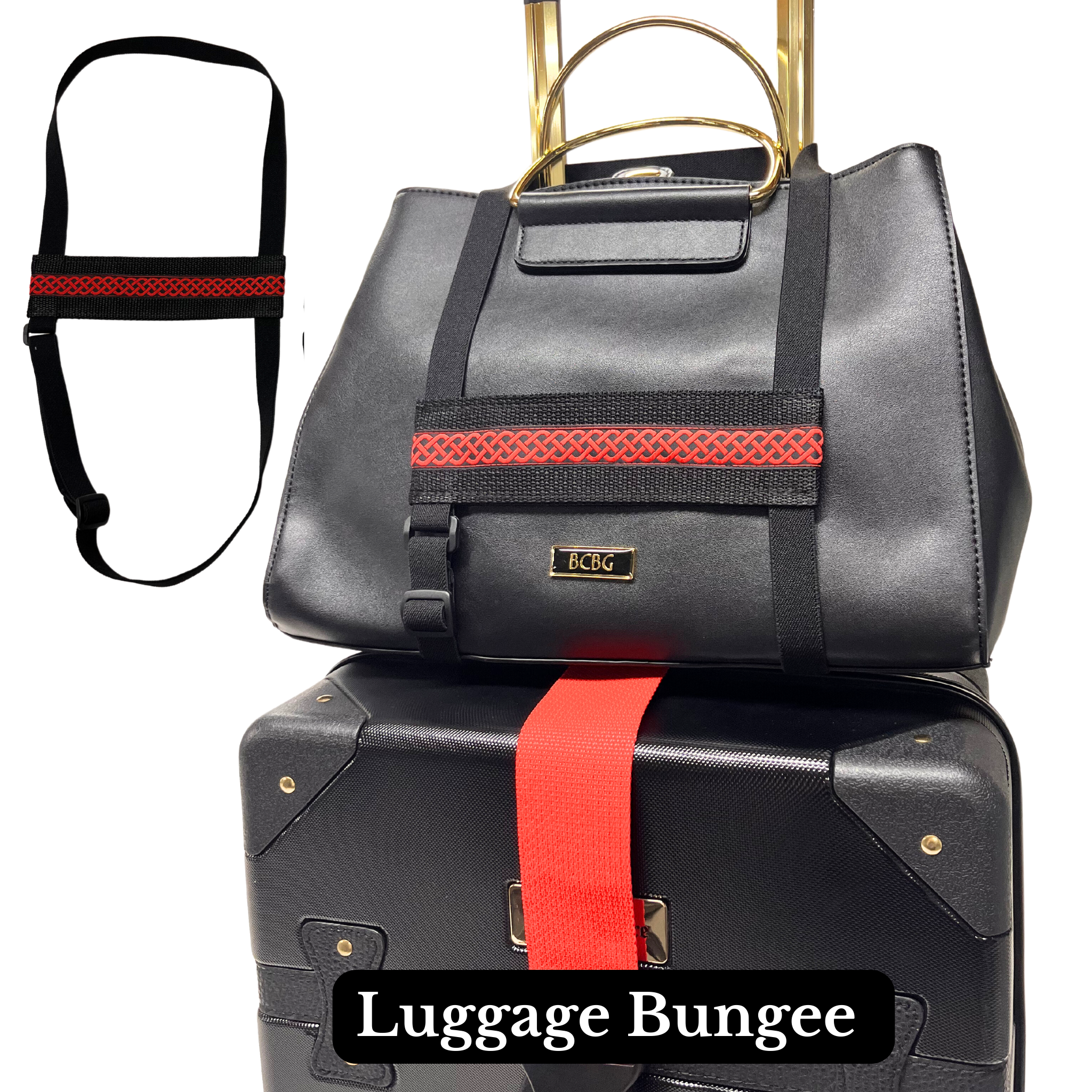 Travel Set - Red & Black Plaid