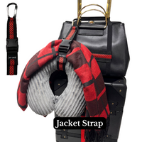 Travel Set - Red & Black Plaid
