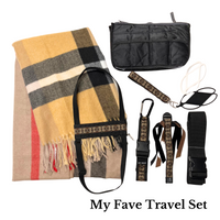 Travel Set - Tan Plaid 2