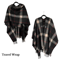 Travel Set - Black Plaid 2