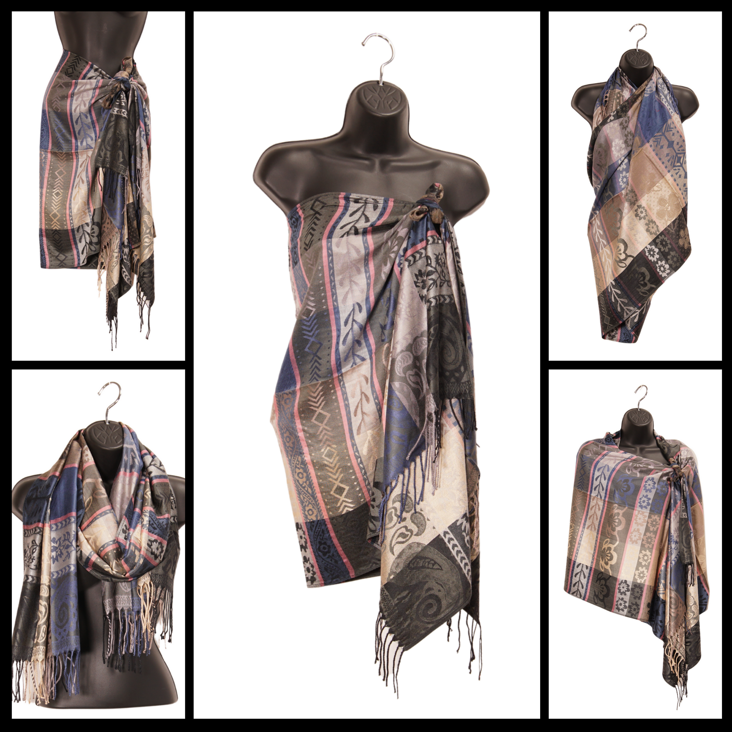 Scarf - Driftwood Bloom