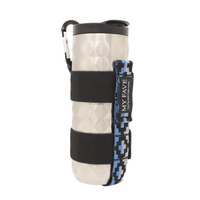 Water Bottle Strap - Clip On Style Blue Steps