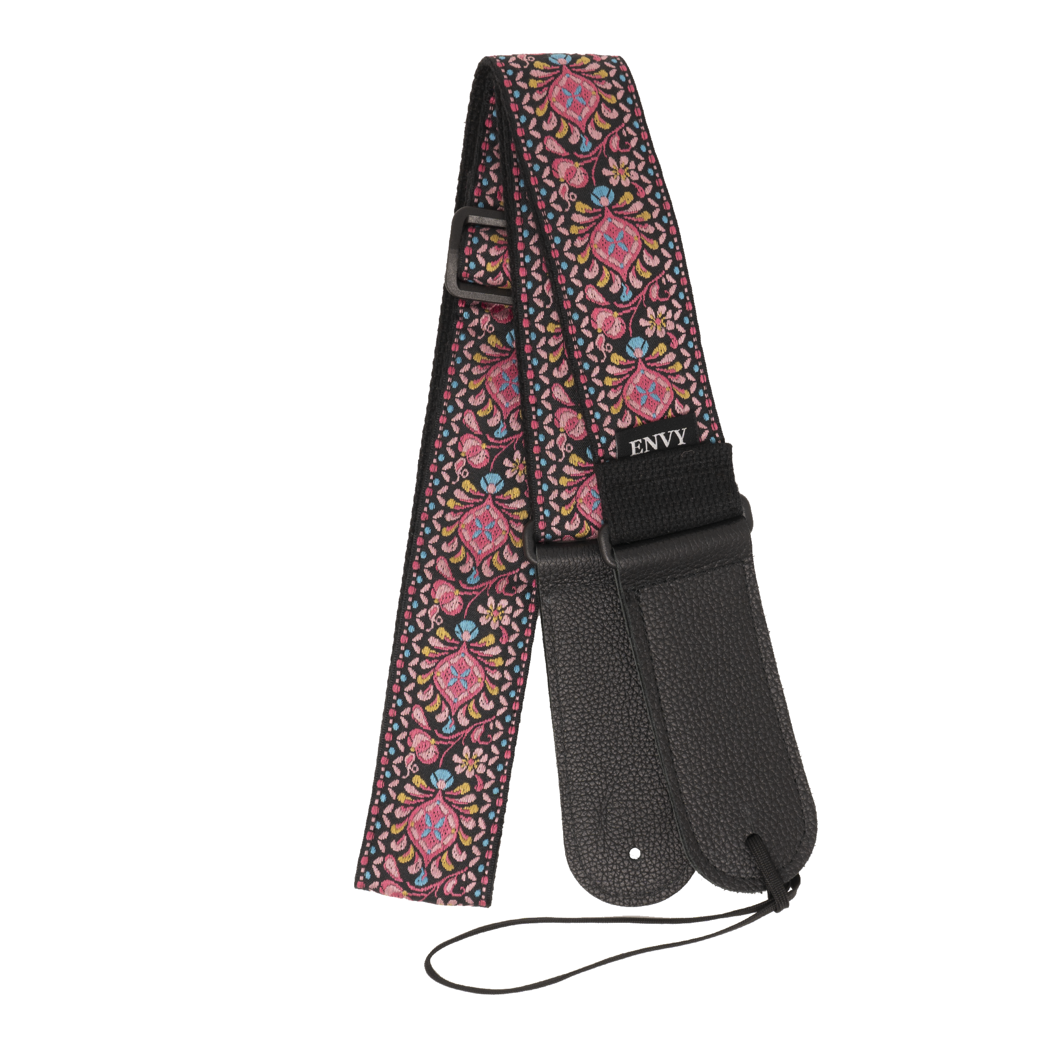 My Fave Guitar Strap in Pink Bohemian