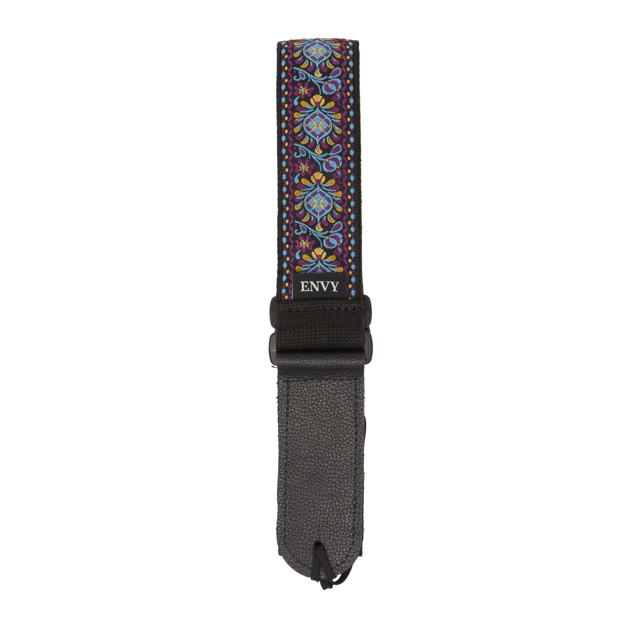 My Fave Guitar Strap in Purple Bohemian