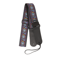 My Fave Guitar Strap in Purple Bohemian