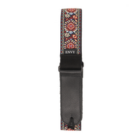 My Fave Guitar Strap in Red Bohemian