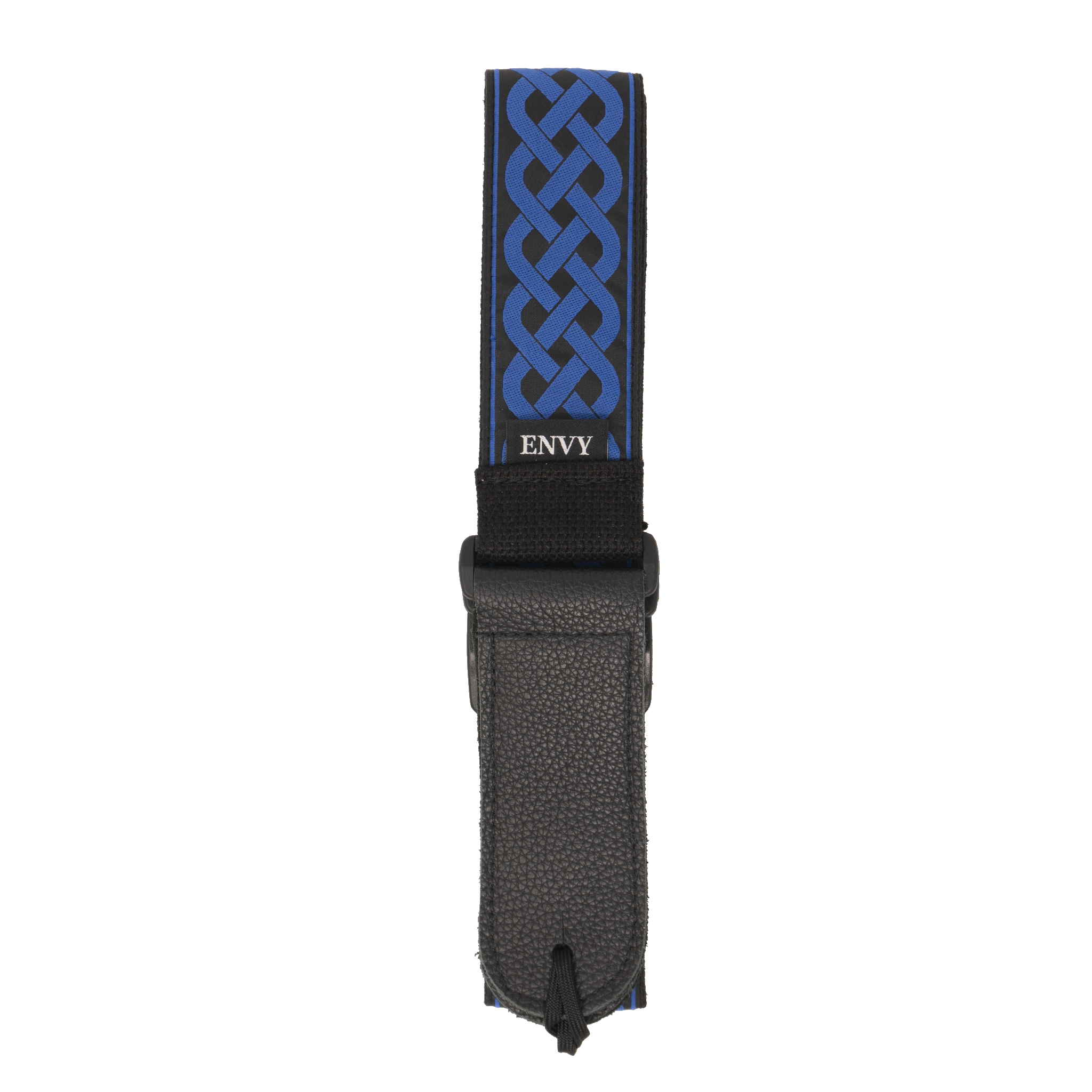 My Fave Guitar Strap in Blue Celtic Knot