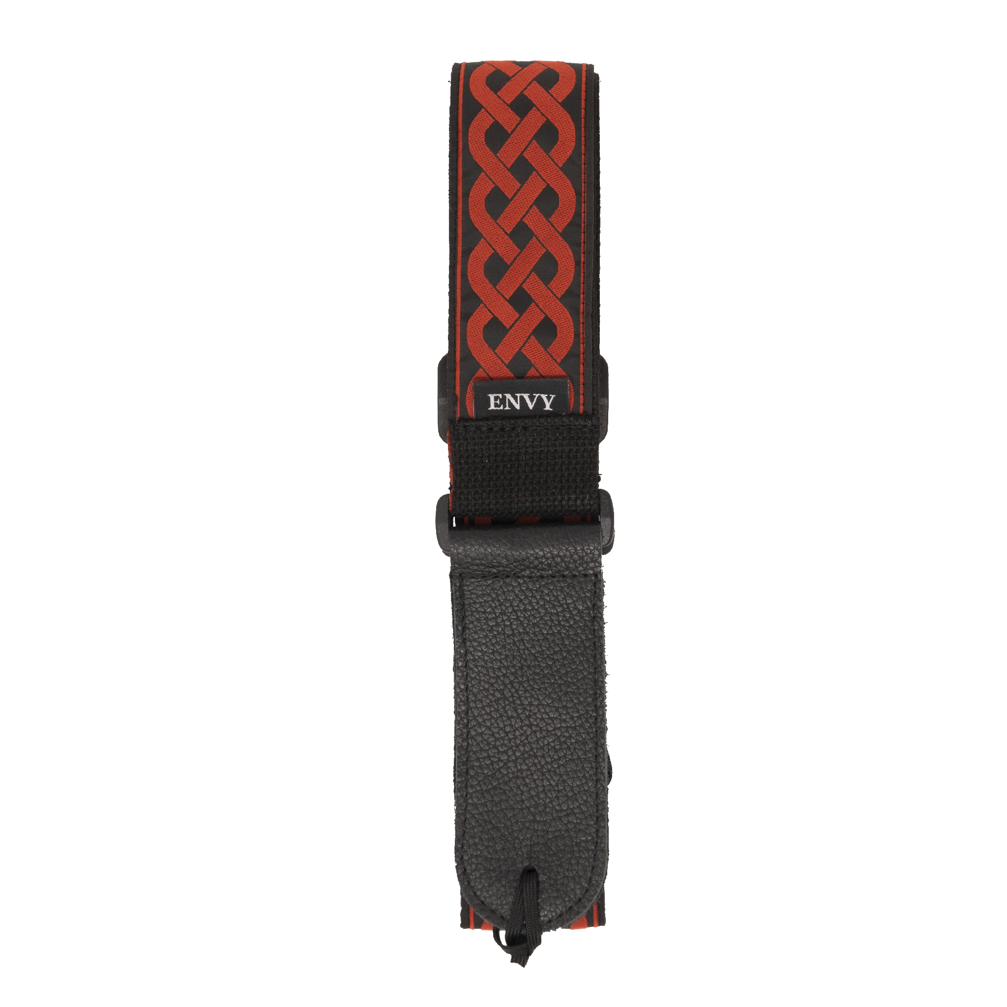 My Fave Guitar Strap in Red Celtic Knot