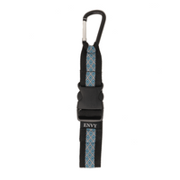 My Fave Jacket Strap in Blue & Grey Diamonds