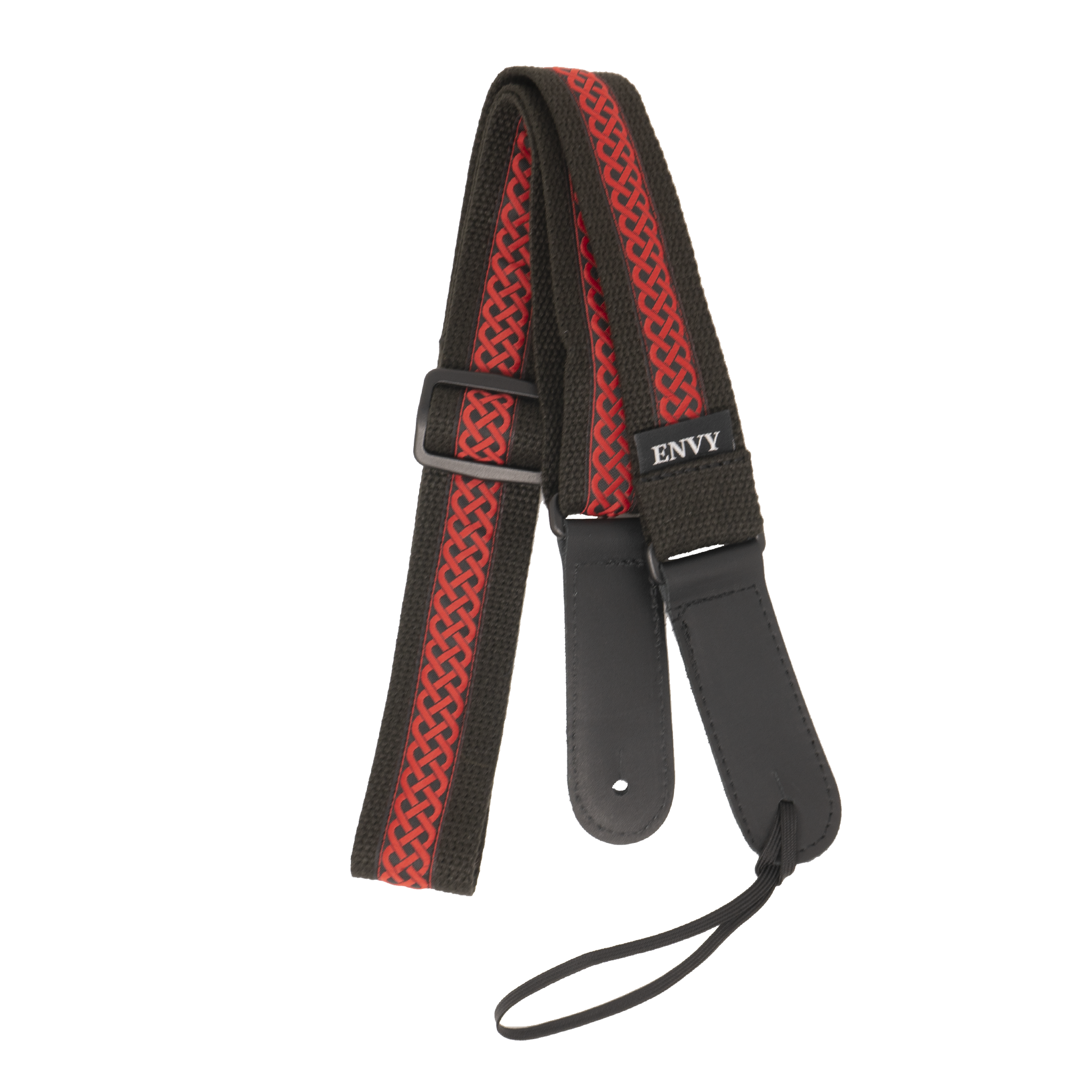 My Fave Mandolin Strap - Red Celtic