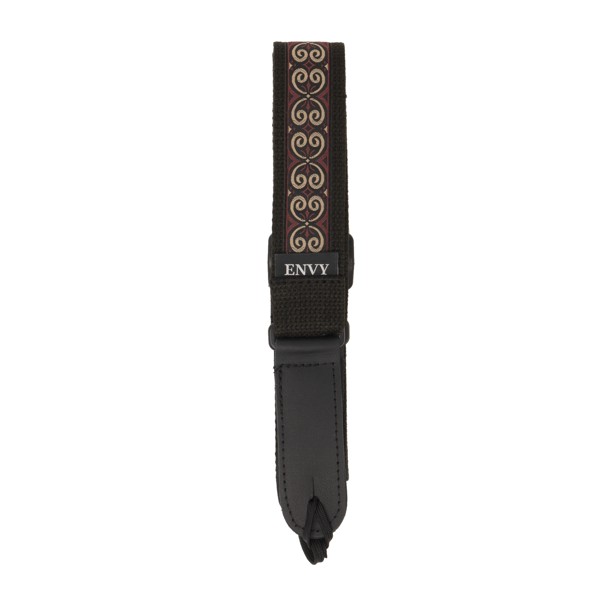 My Fave Mandolin Strap in Tan Scroll