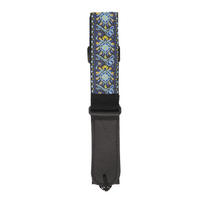 My Fave Guitar Strap in Blue Bohemian