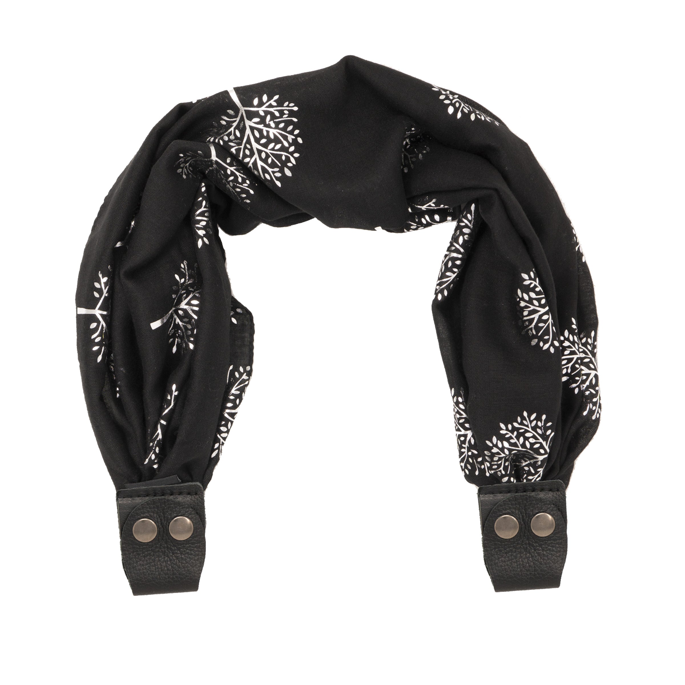 Scarf Edition - Silver Trees