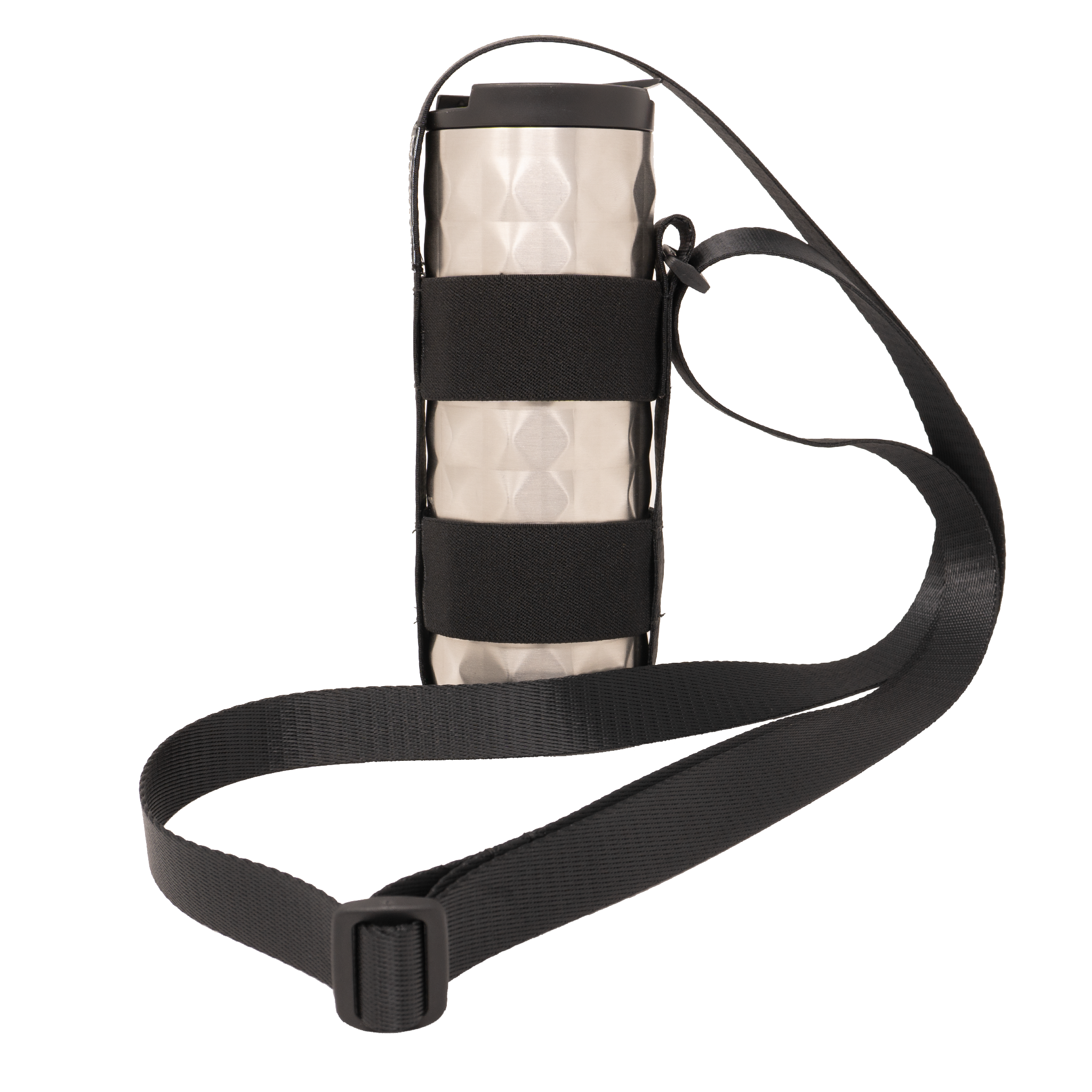My Fave Water Bottle and Travel Mug Strap in Black