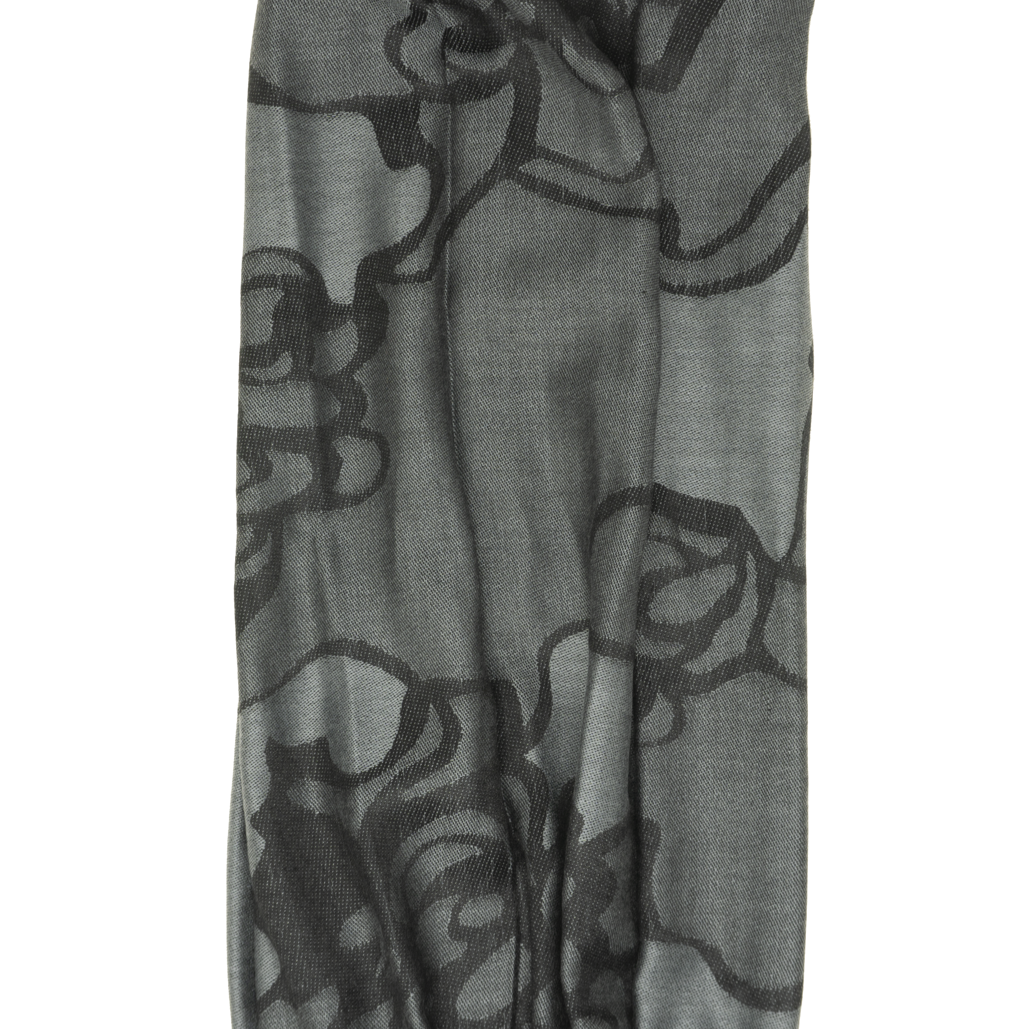 My Fave Camera Scarf Strap in Black Blooms Sample