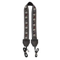 My Fave Ukulele Strap in Black Luau