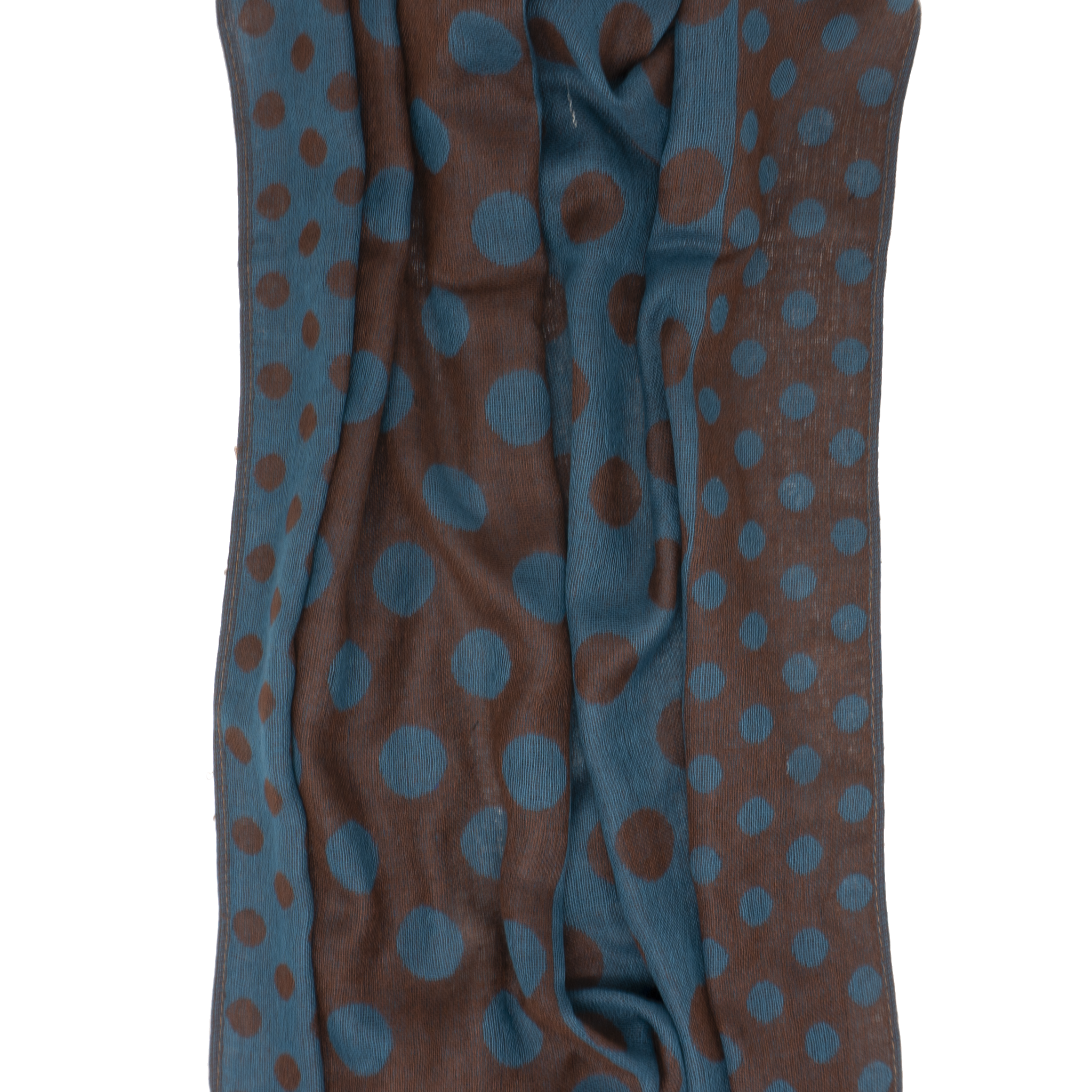Scarf Edition - Brown Polka Dot
