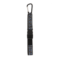 My Fave Jacket Strap Mini in Blue Leaf pattern
