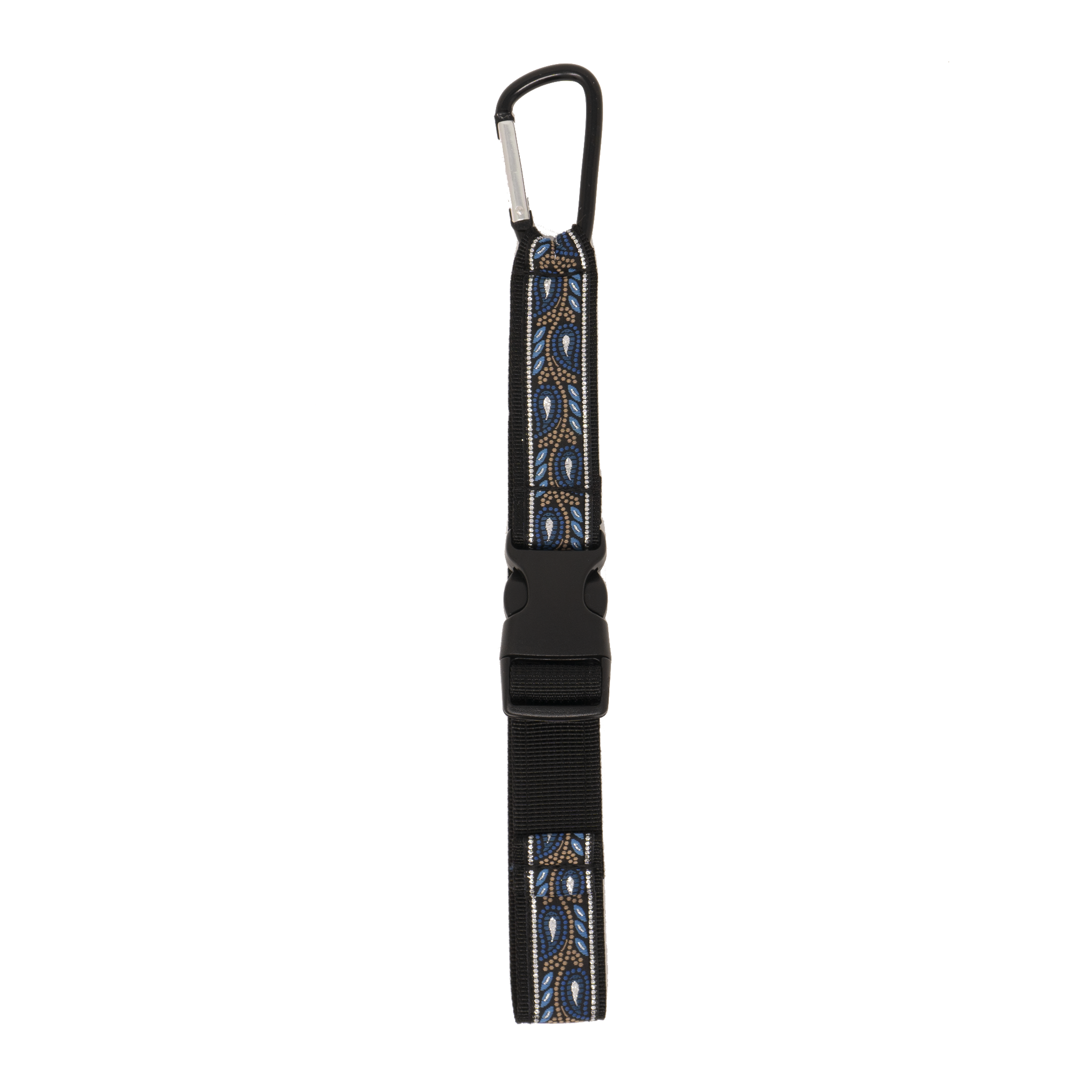 My Fave Jacket Strap Mini in Blue Leaf pattern