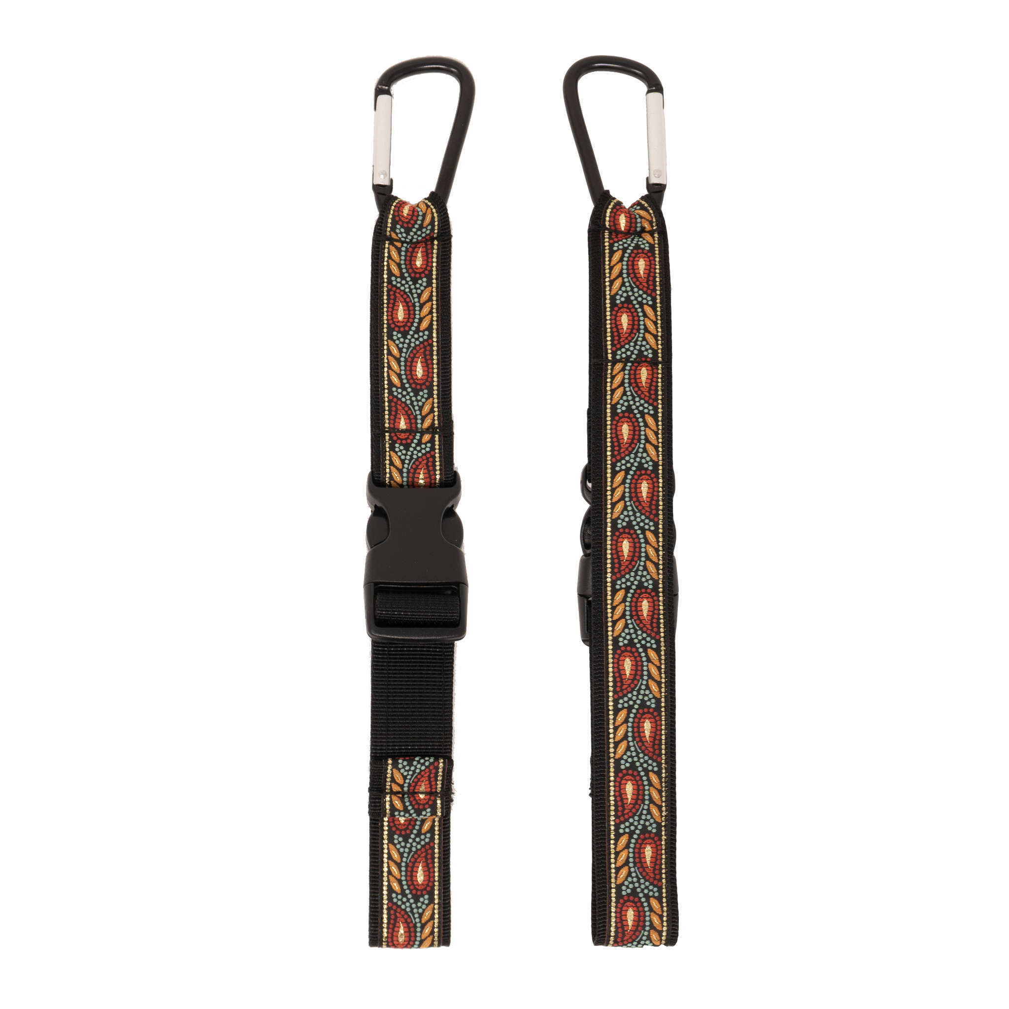 My Fave Jacket Strap Mini in Red Leaf Pattern