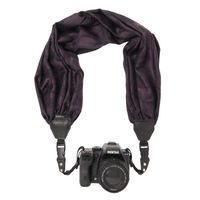 My Fave Camera Scarf Strap in Plum ColorTastics