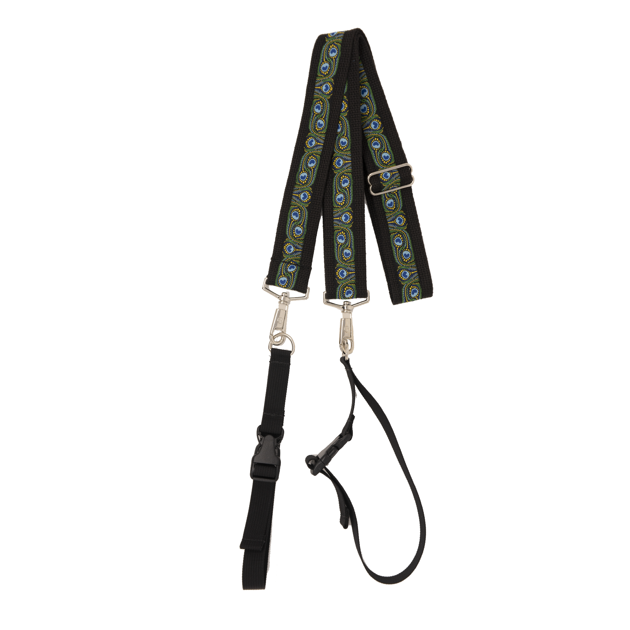 My Fave Yoga Mat Strap in Pretty Peacock