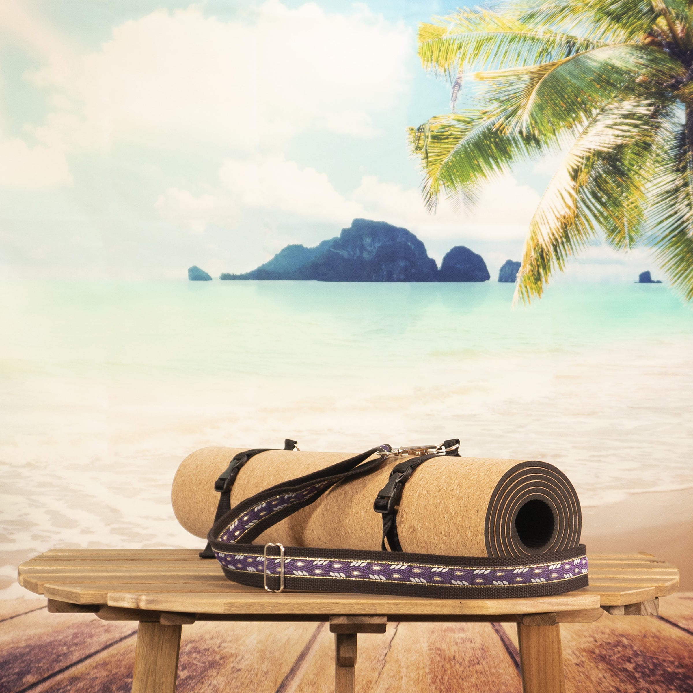 Yoga Mat Strap - Leaf