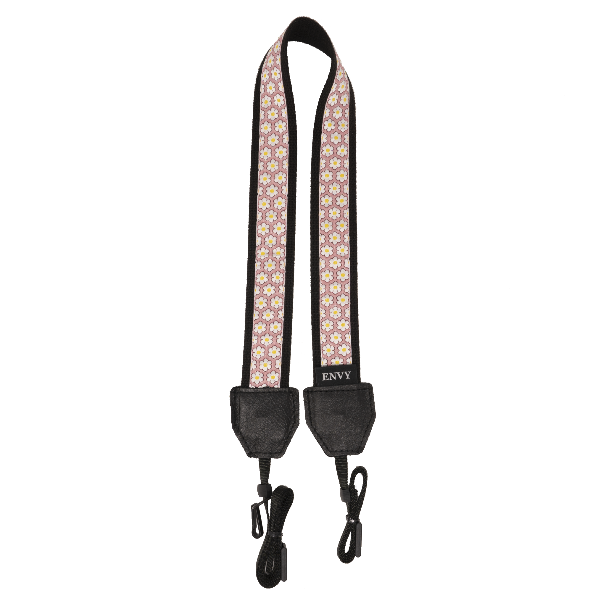 My Fave Ukulele Strap in Tiny Flowers Pink