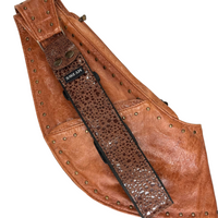 Sass Bag & Purse Strap - Brown Medley Leather