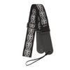 My Fave Guitar Strap in Blackened Silver