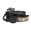 My Fave Camera Wrist Strap - Pattern: At Peace, Color: Brown