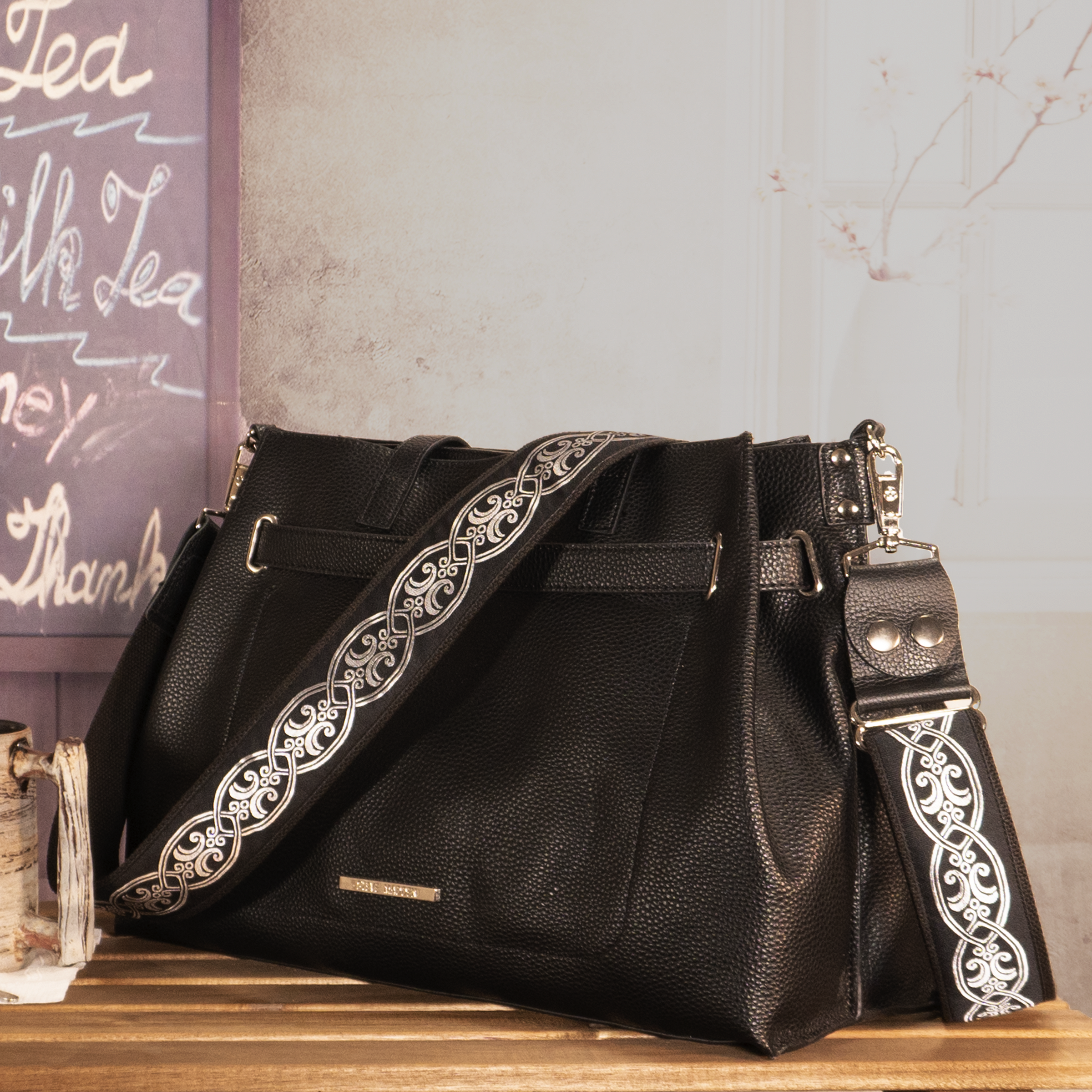 Handbag Strap Pad for Designer Trendy Bags Glazed Sides Fits