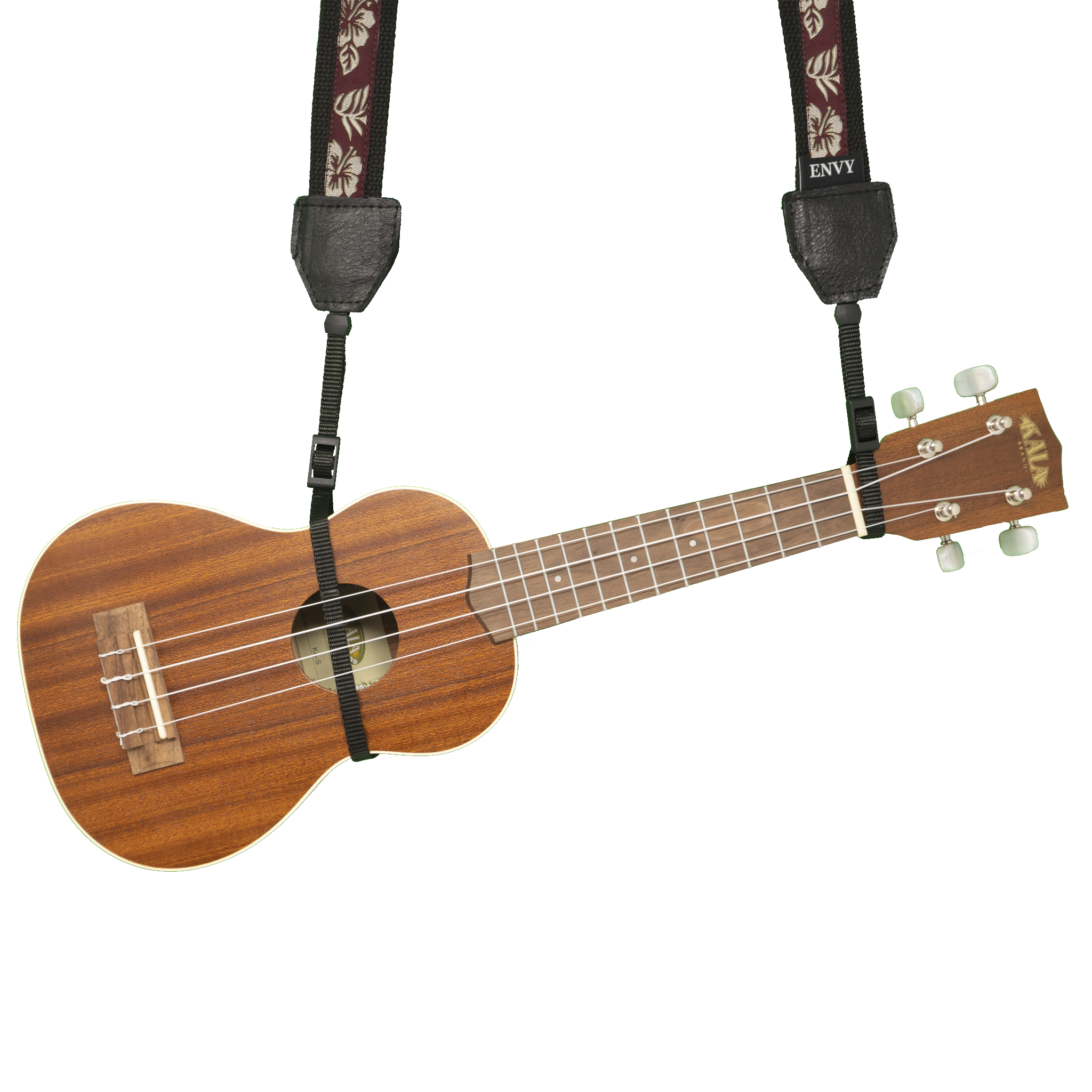 My Fave Ukulele Strap in Hibiscus