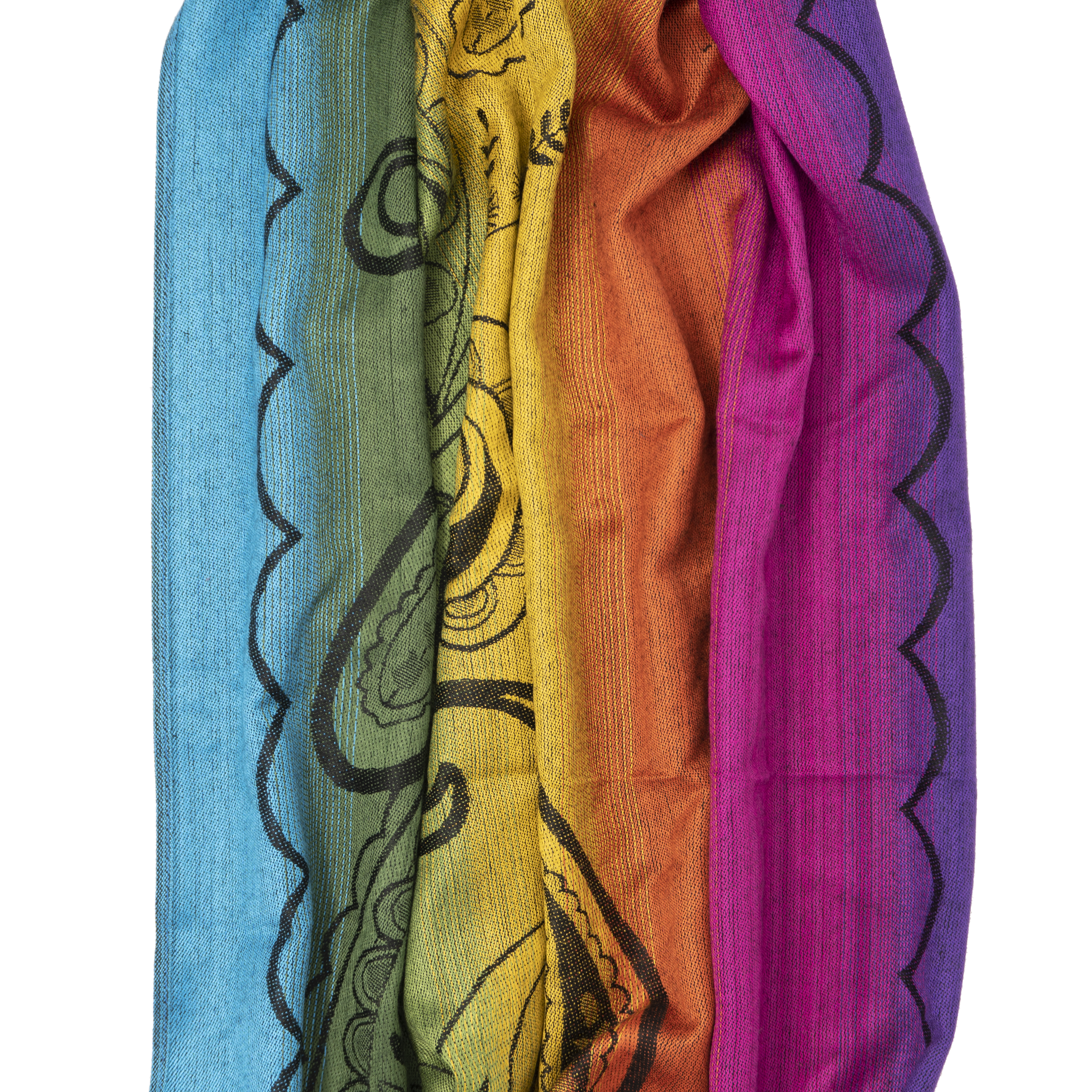 Sass Bag Scarf Strap - Rainbow Fade
