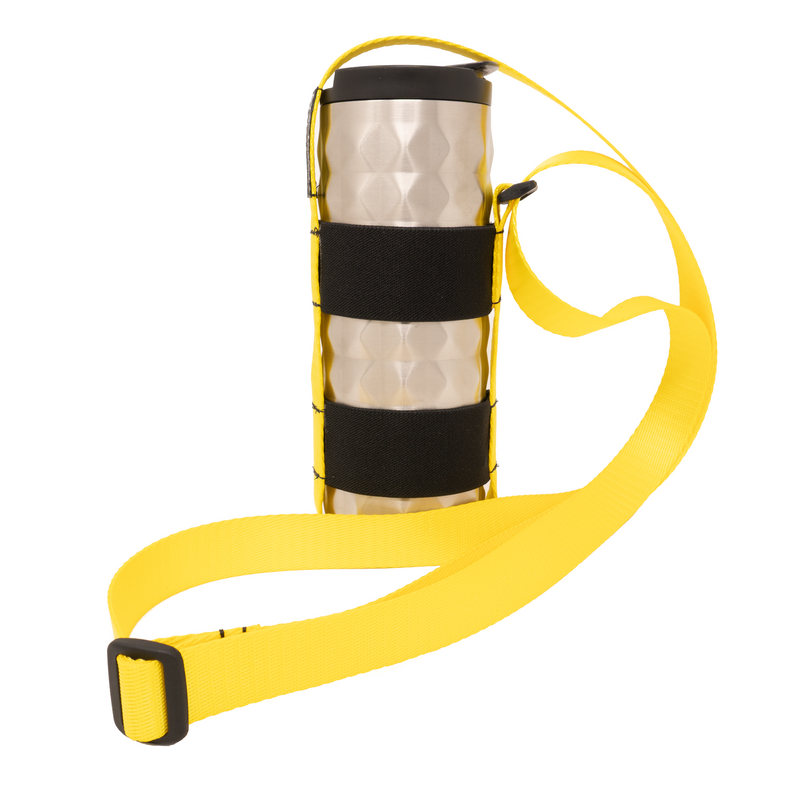 My Fave Water Bottle and Travel Mug Strap in Yellow